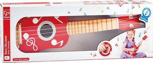 Rock Star Red Ukulele