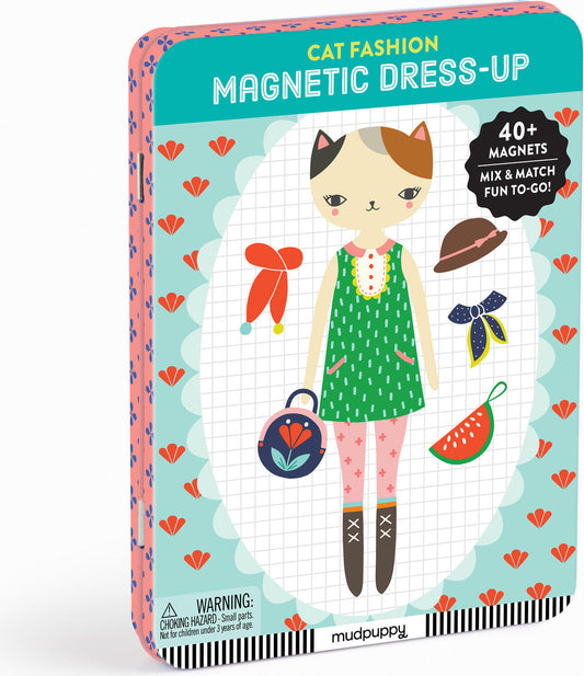Cat Fashion Magnetic Figures