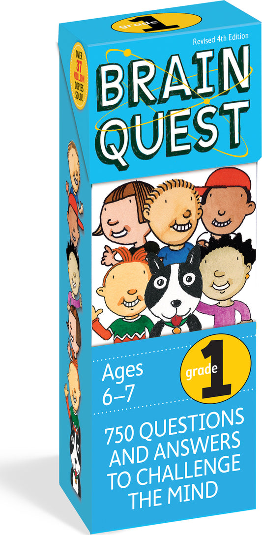 Brain Quest 1st Grade Q&A Cards: 750 Questions and Answers to Challenge the Mind. Curriculum-based! Teacher-approved!