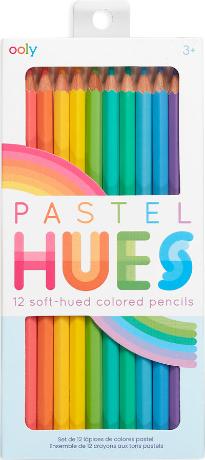 Colored Pencils Pastel Hues