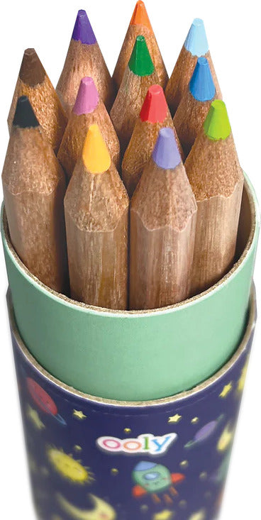 Mini Colored Pencils With Sharpener