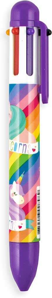 6 in 1 Click Pens - Unique Unicorns