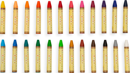 Brilliant Bee Crayons 24