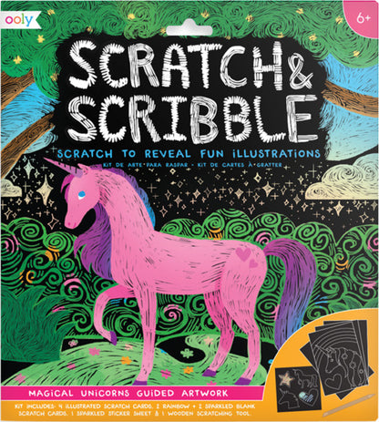 Scratch And Scribble Magical Unicorn