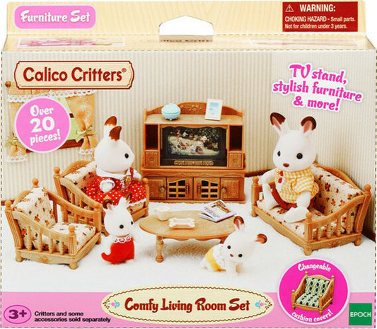 Calico Critter Comfy Living Room Set