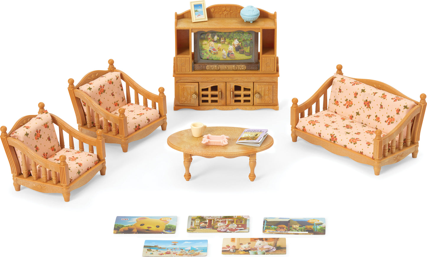 Calico Critter Comfy Living Room Set