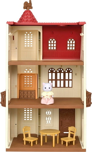 Calico Critters Red Roof Tower Home