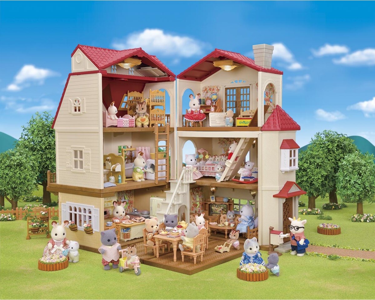 Calico Critters - Red Roof Country Home Gift Set