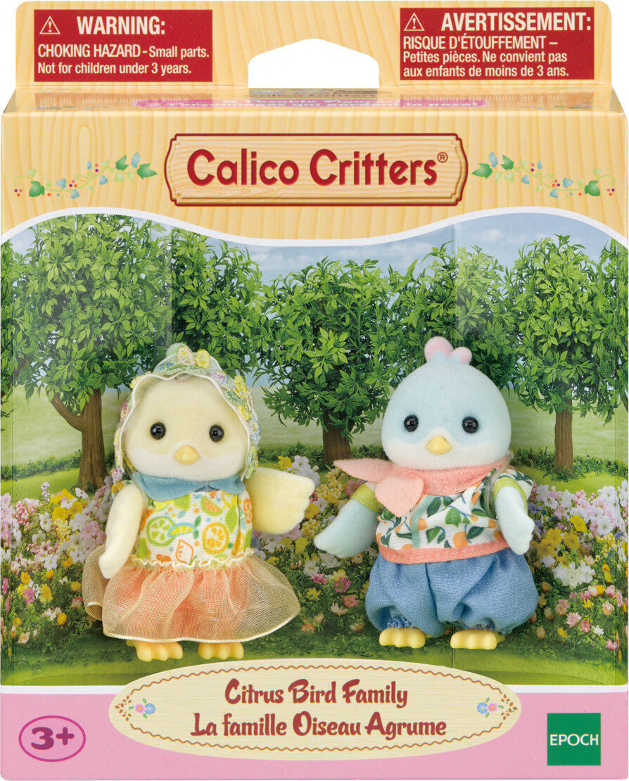 Calico Critters Bl Citrus Bird Family