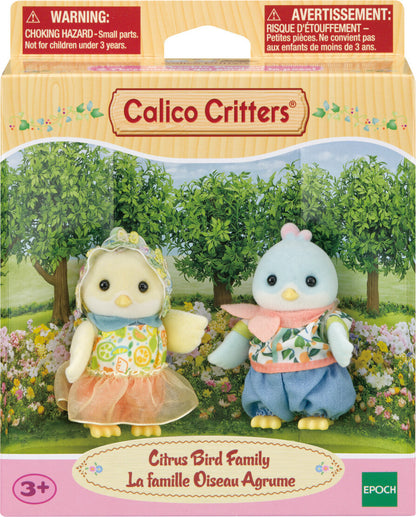 Calico Critters Bl Citrus Bird Family
