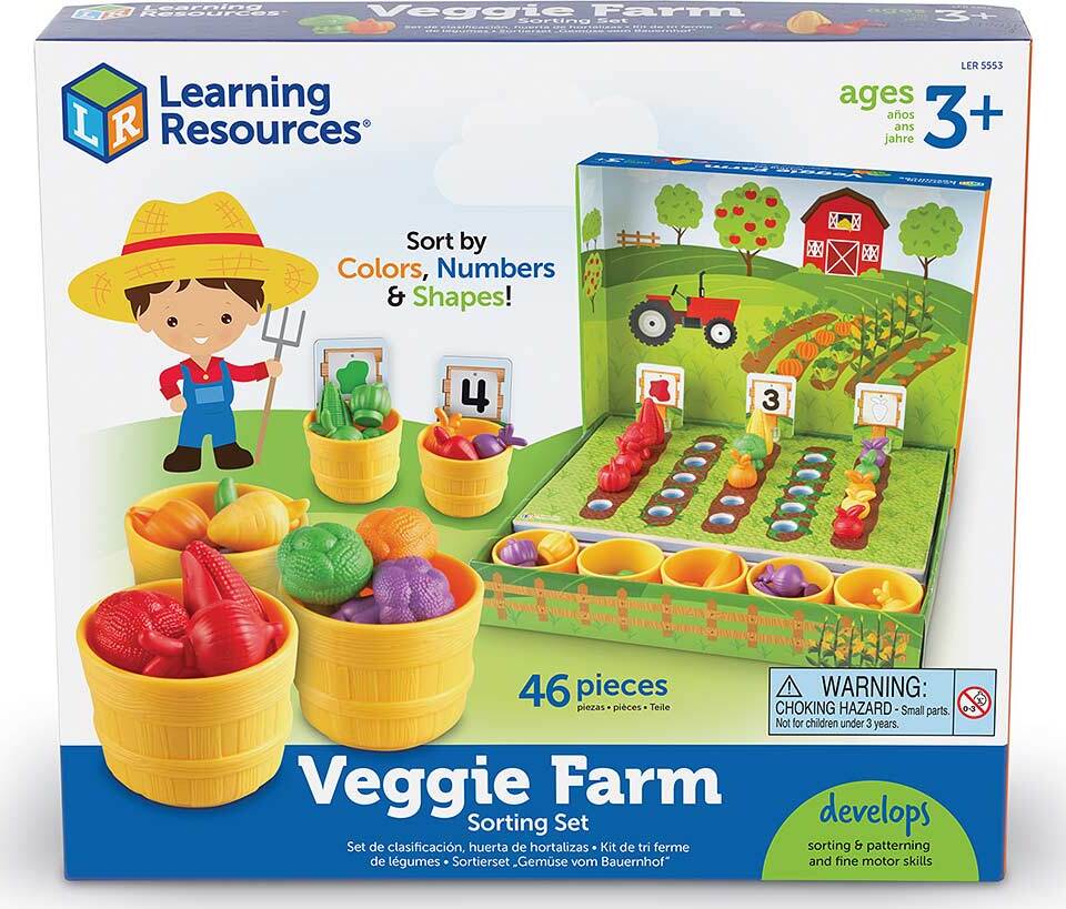 Veggie Farm Sorting Set