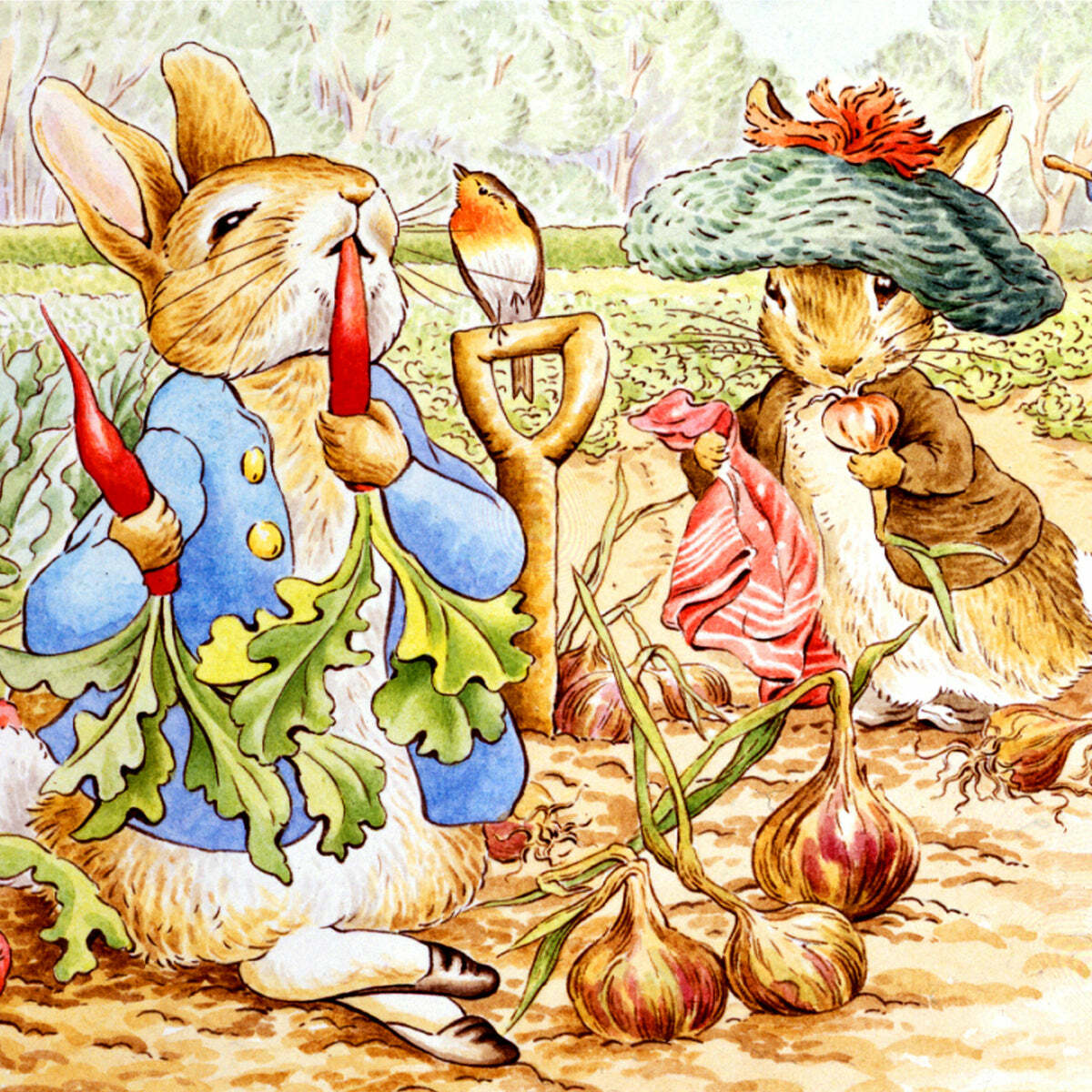 NY Puzzle Mr. McGregor's Garden 48pc