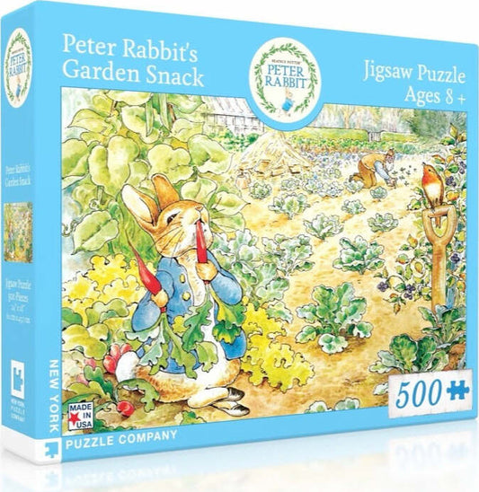 Peter Rabbit's Garden Snack Puzzle (500 Pc)