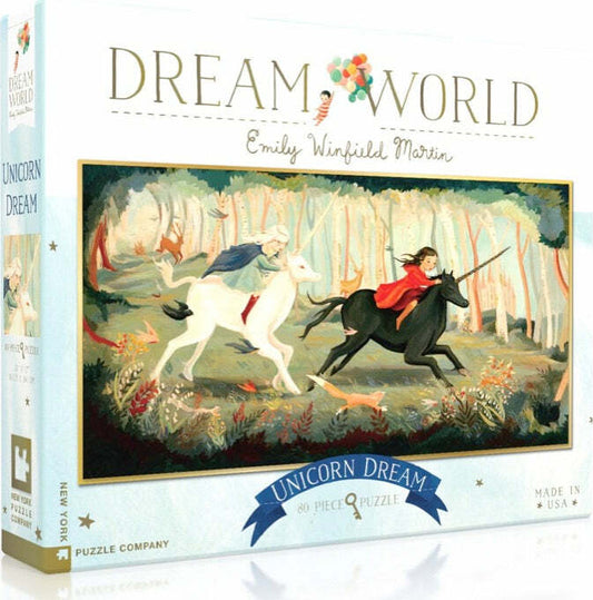 NY Puzzle Unicorn Dream Puzzle 80pc