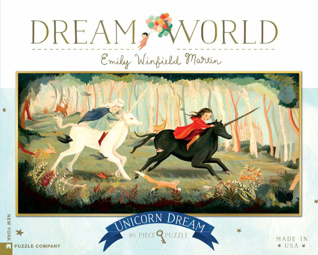 NY Puzzle Unicorn Dream Puzzle 80pc