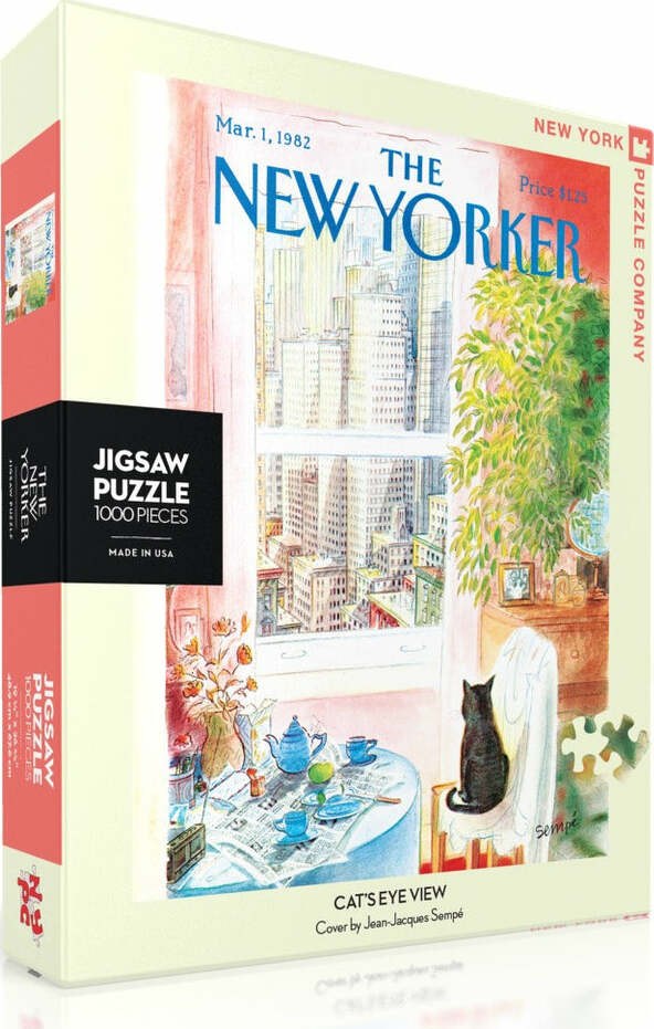 New Yorker Cat's Eye View Puzzle 1000pc