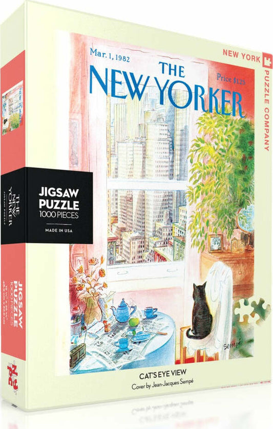 New Yorker Cat's Eye View Puzzle 1000pc