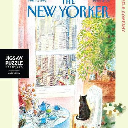 New Yorker Cat's Eye View Puzzle 1000pc