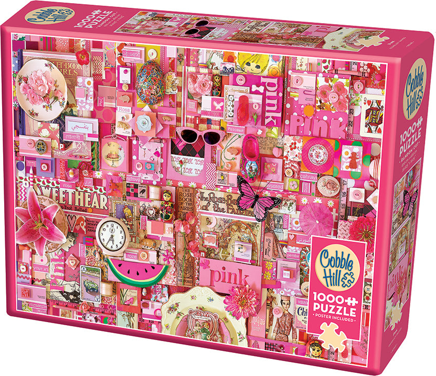 Rainbow Pink Puzzle 1000pc