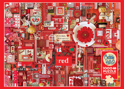Rainbow Red Puzzle 1000pc