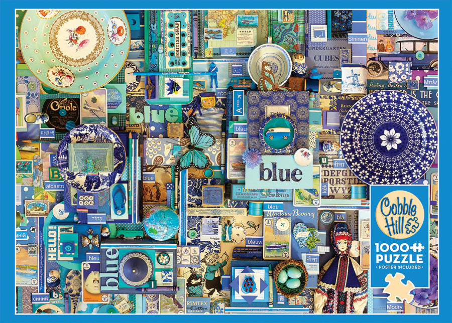 Rainbow Blue Puzzle 1000pc