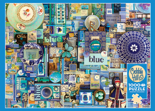 Rainbow Blue Puzzle 1000pc