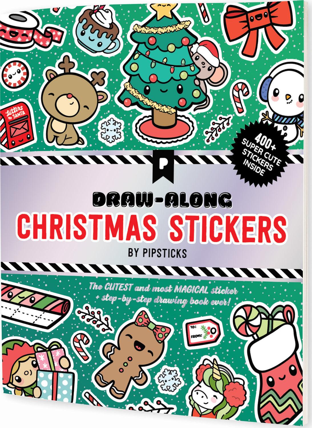 Draw-Along Christmas Sticker Book