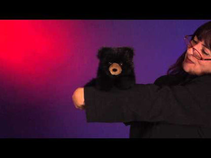 Bear, Baby Black Hand Puppet