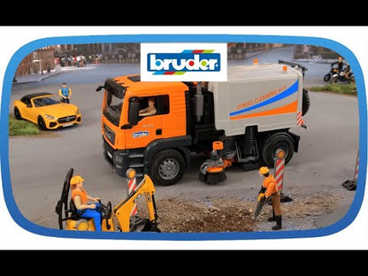 Bruder MAN TGS Street Sweeper