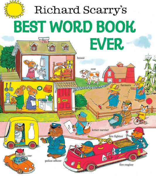 Richard Scarry's Best Word Book Ever - Hardcover