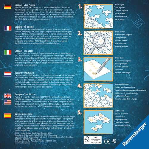 Ravensburger Escape Kids Pirates Contour 368pc