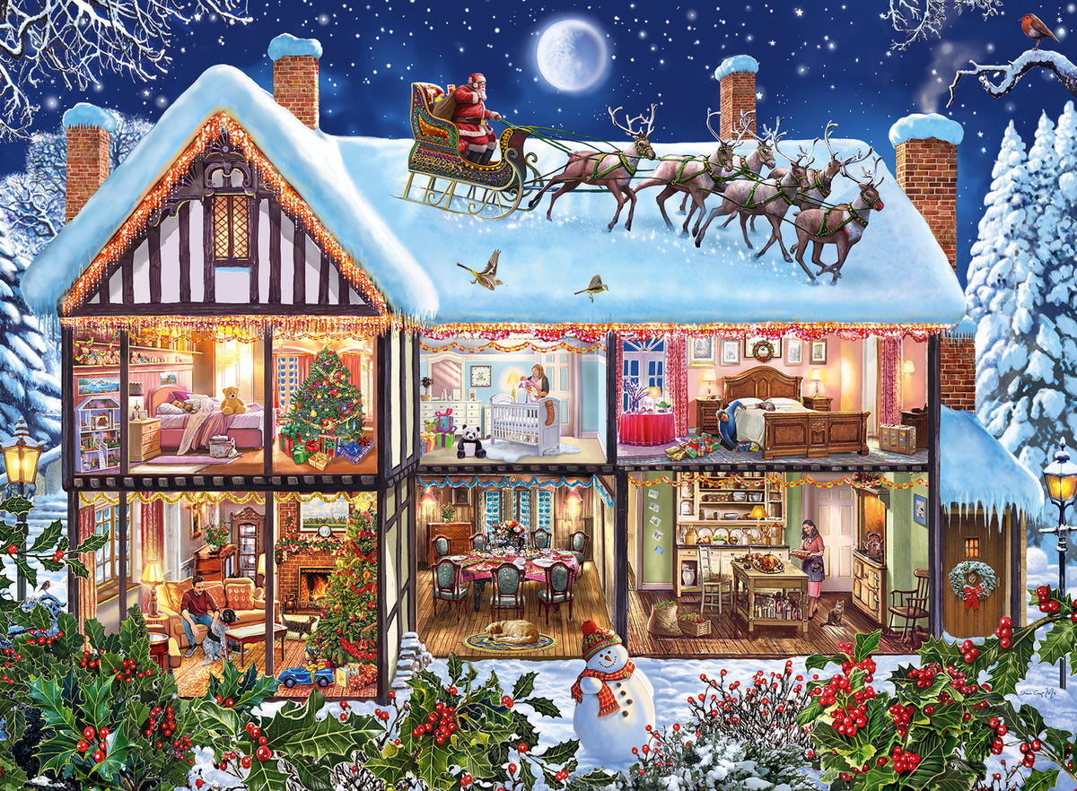 Ravensburger Chirtmas At Home 100pc