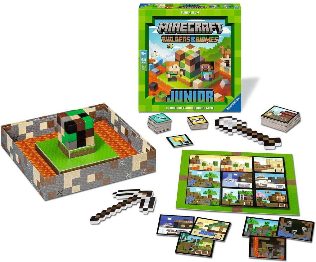 Minecraft Junior Puzzle (skill game)