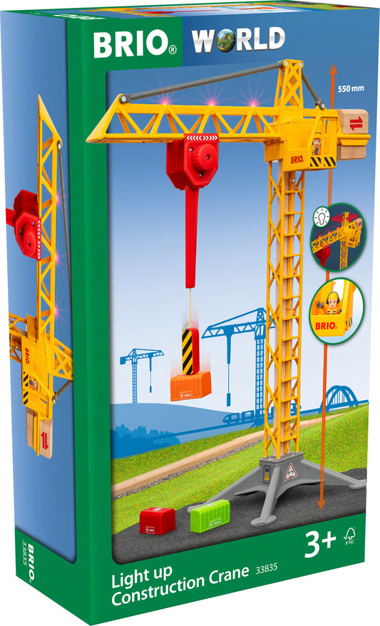 Brio Light Up Construction Crane