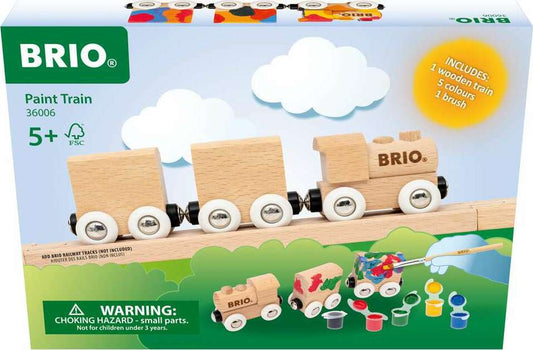 BRIO Paint Your Own Train