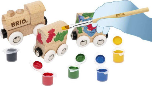 BRIO Paint Your Own Train