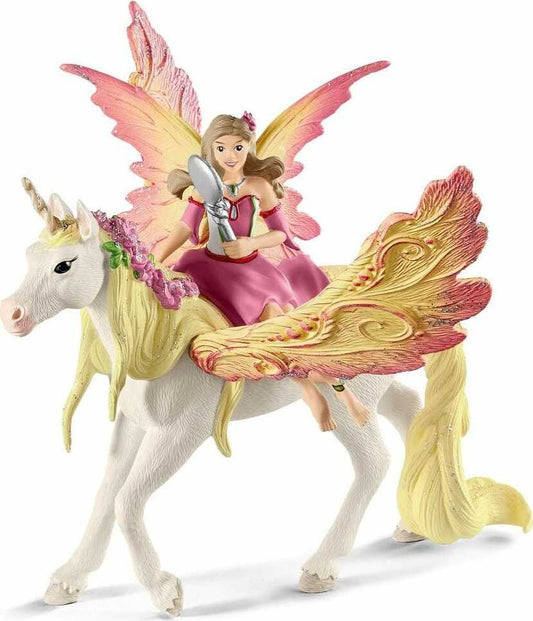 Fairy Feya With Pegasus Unicorn