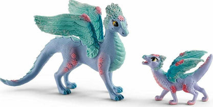 Flower Dragon And Baby