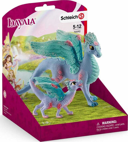Flower Dragon And Baby