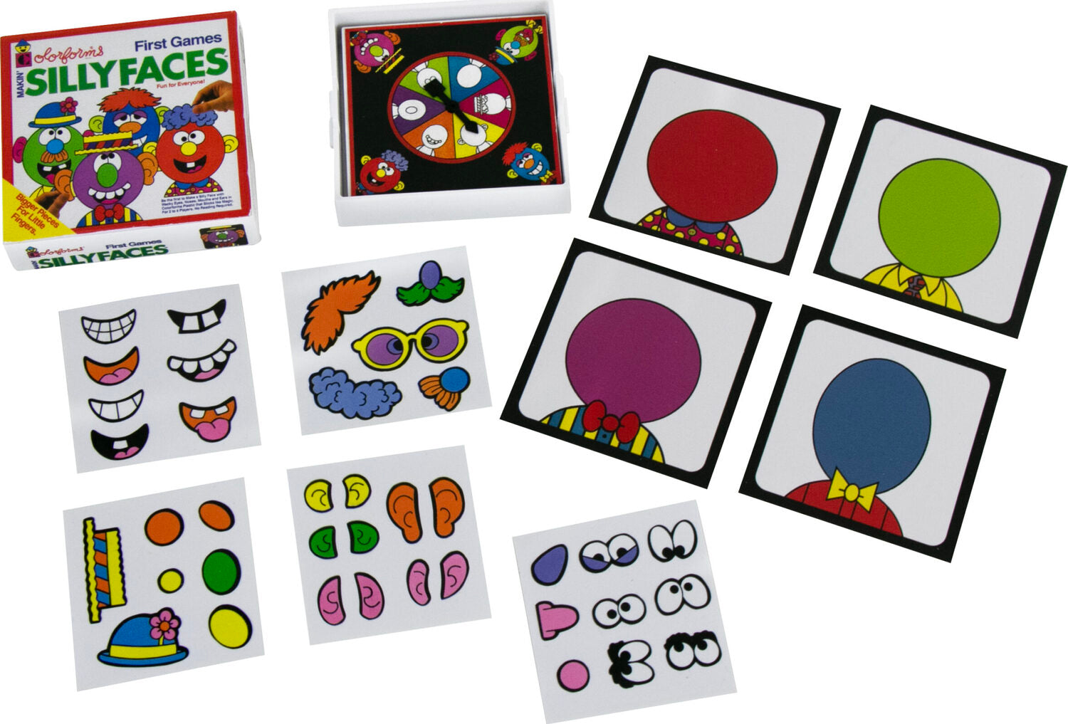 World's Smallest Colorforms- Silly Faces