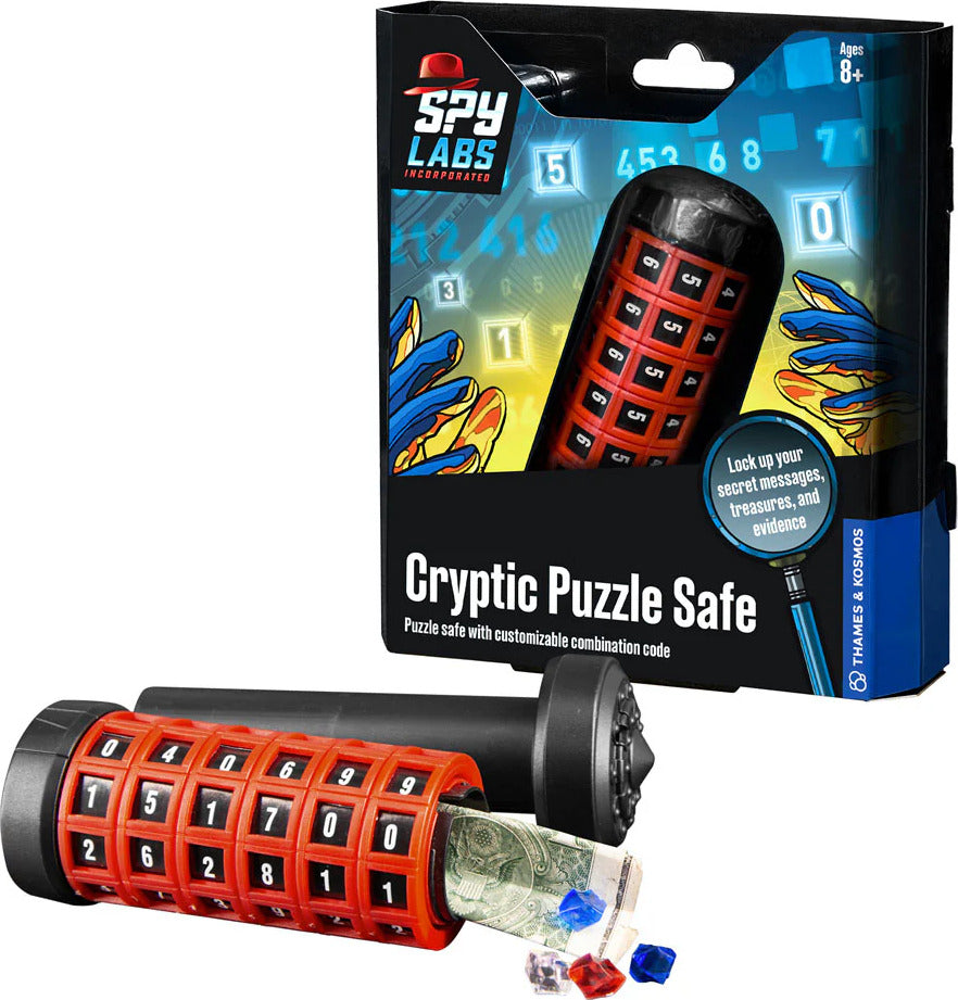 Spy Labs: Cryptic Puzzle Safe