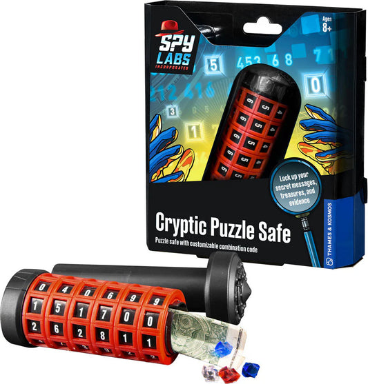 Spy Labs: Cryptic Puzzle Safe
