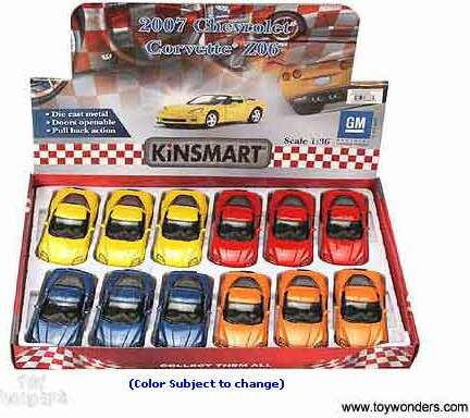 Diecast Chevy Corvette Z06 Hardtop