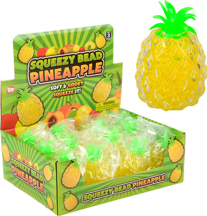 3.75" Squeezy Bead Pineapple