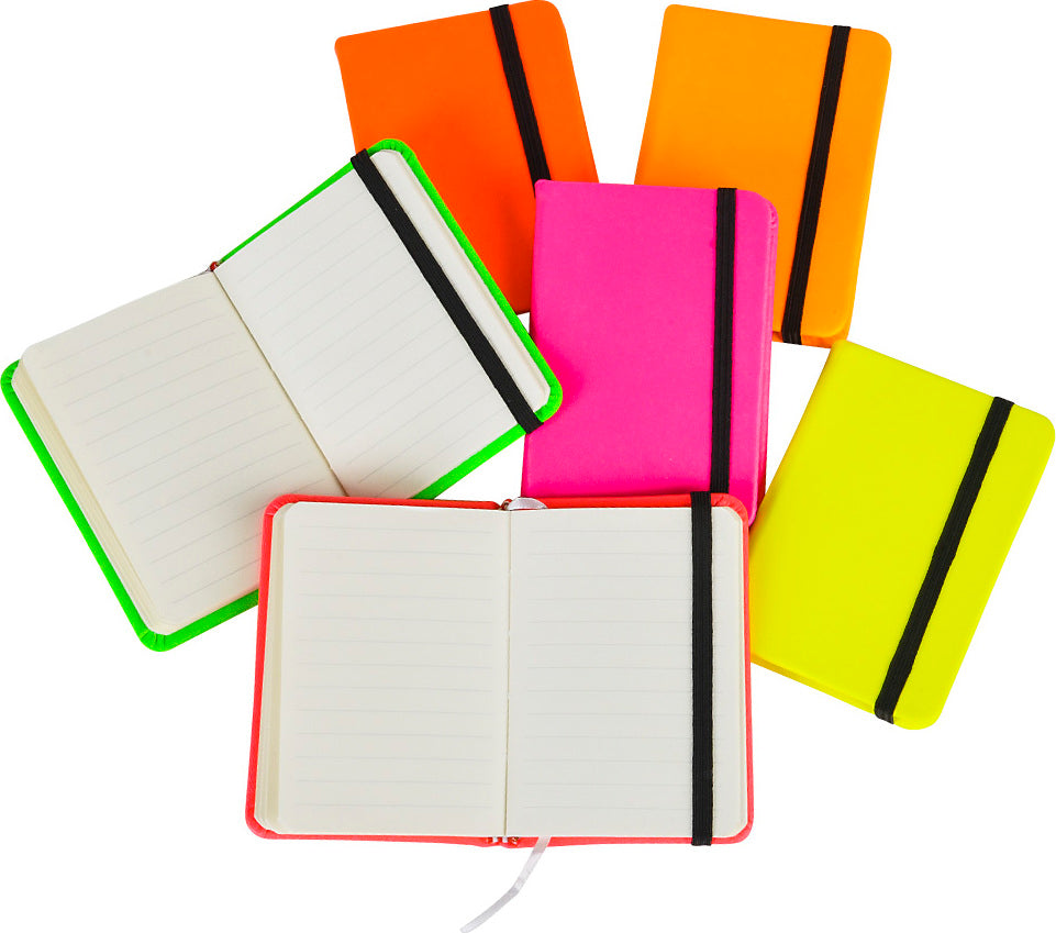 Neon Note Book 3"x4"