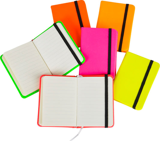 Neon Note Book 3"x4"