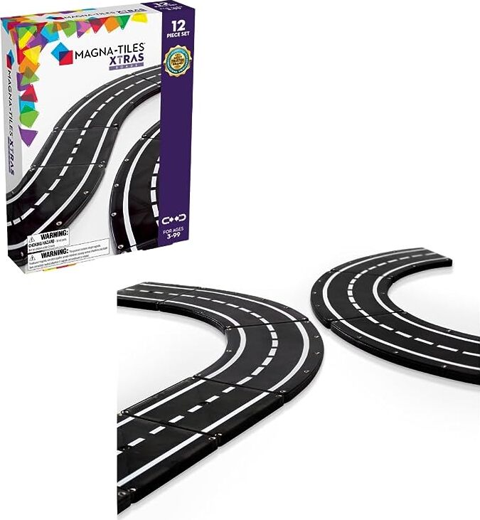 Magnatiles Road Tiles 12 Piece Set