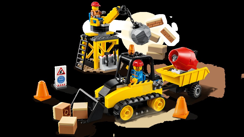 LEGO City Construction Bulldozer 60252 Building Kit (126 Pieces)