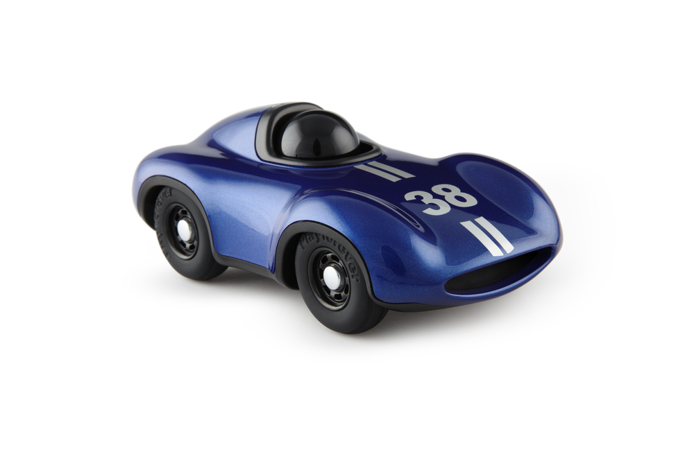 Playforever Mini Speedy Car - Metallic Blue - Tom's Toys